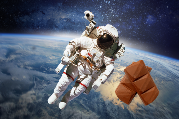 Dok čokoladne slastice lebde u zraku: svemirska proslava Dana čokolade